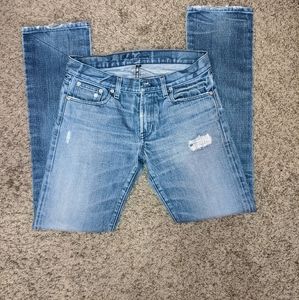 💝 EUC Ralph Lauren Distressed Bootcut Jeans 💞